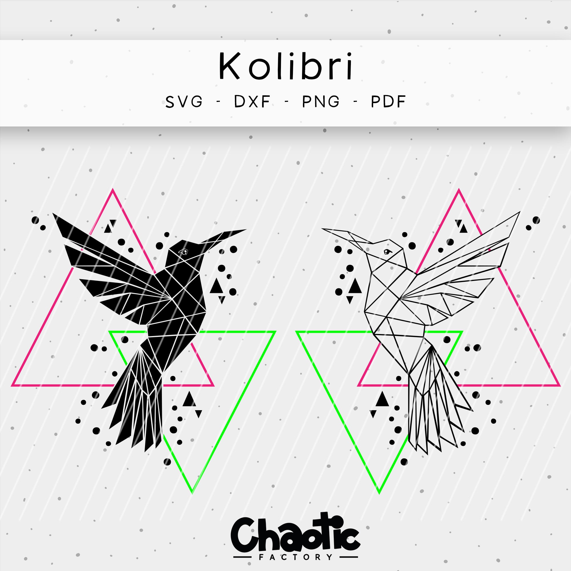 Plotterdatei Kolibri