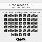 Plotterdatei Größenlabel 1