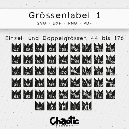 Plotterdatei Größenlabel 1