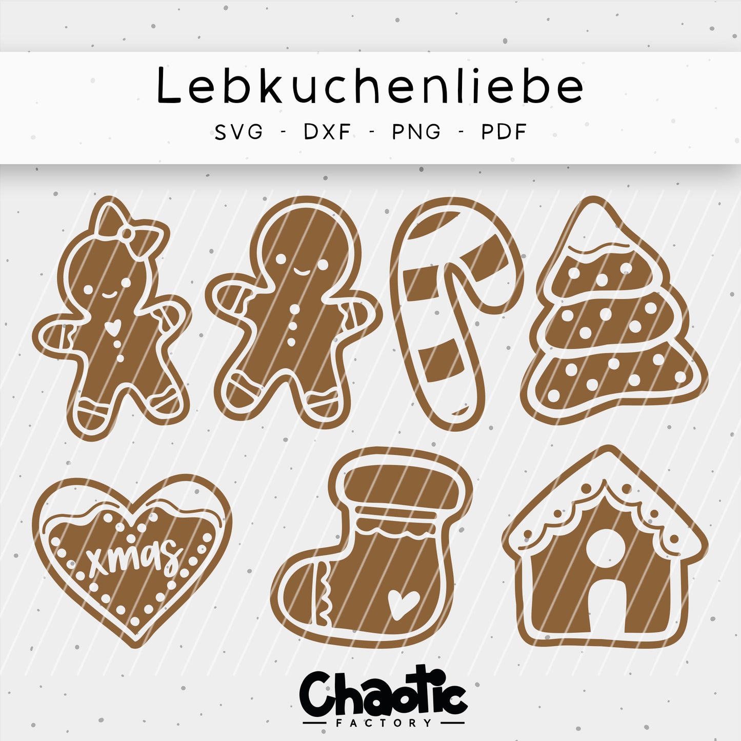 Plotterdatei Lebkuchenliebe
