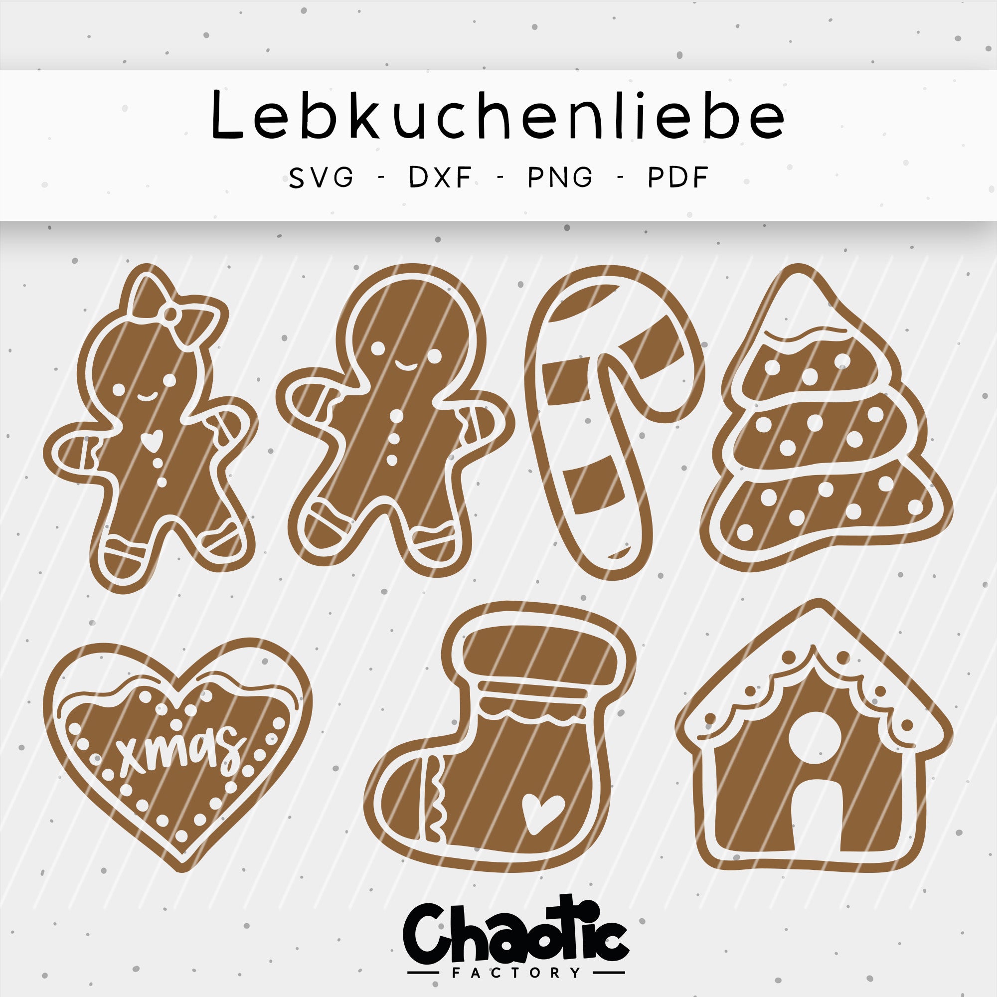 Plotterdatei Lebkuchenliebe