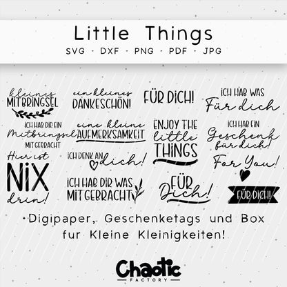 Plotterdatei Little Things