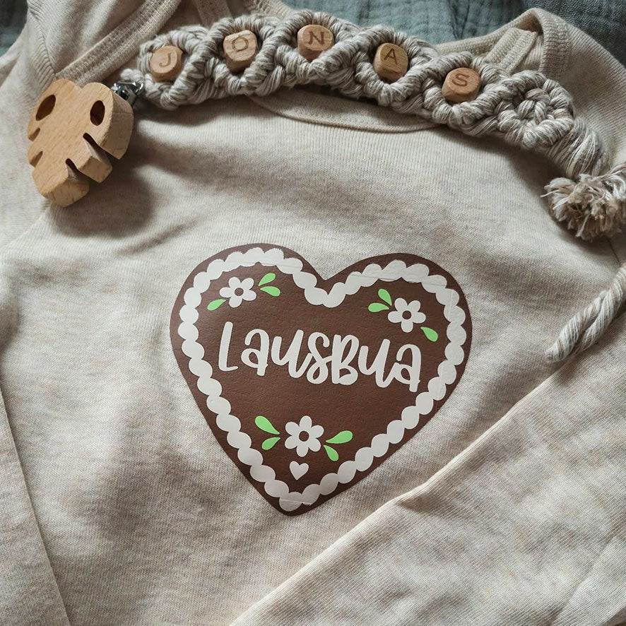 Lasercut & Plotterdatei Lebkuchenherz