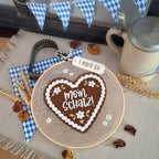 Lasercut & Plotterdatei Lebkuchenherz