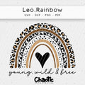 Plotterdatei Leo Rainbow