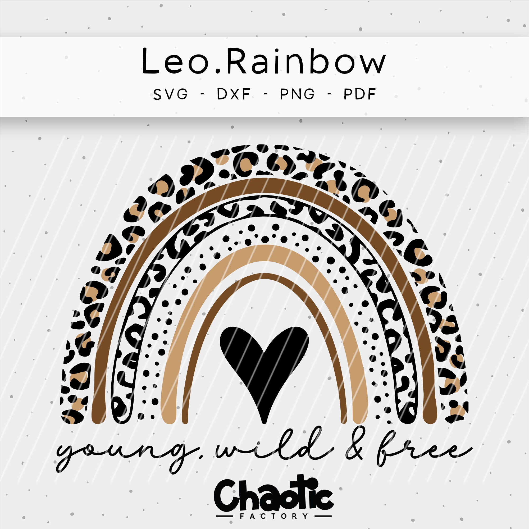 Plotterdatei Leo Rainbow