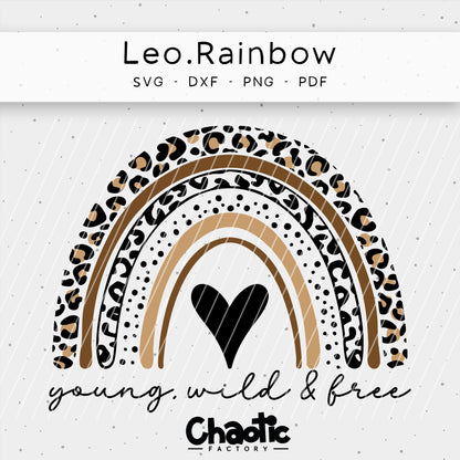Plotterdatei Leo Rainbow
