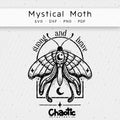 Plotterdatei Mystical Moth