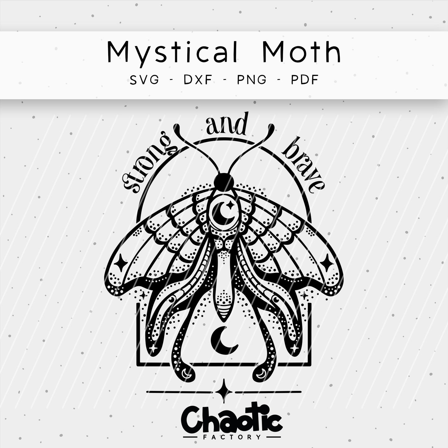 Plotterdatei Mystical Moth