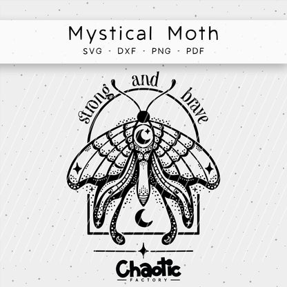 Plotterdatei Mystical Moth