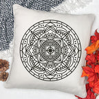 Plotterdatei Mandala Leaves