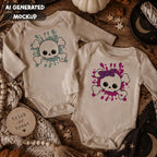 Plotterdatei Cute Skulls