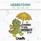 Plotterdatei Herbstdino