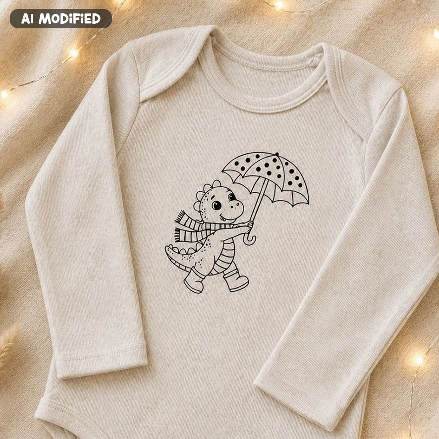 Plotterdatei Herbstdino