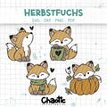 Plotterdatei Herbstfuchs
