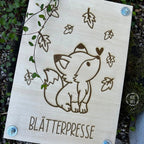 Plotterdatei Herbstfuchs