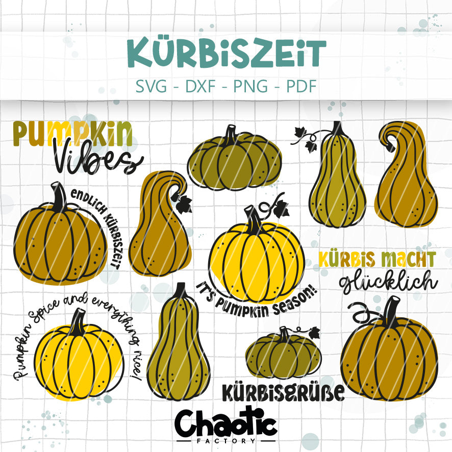 Plotterdatei Kürbiszeit