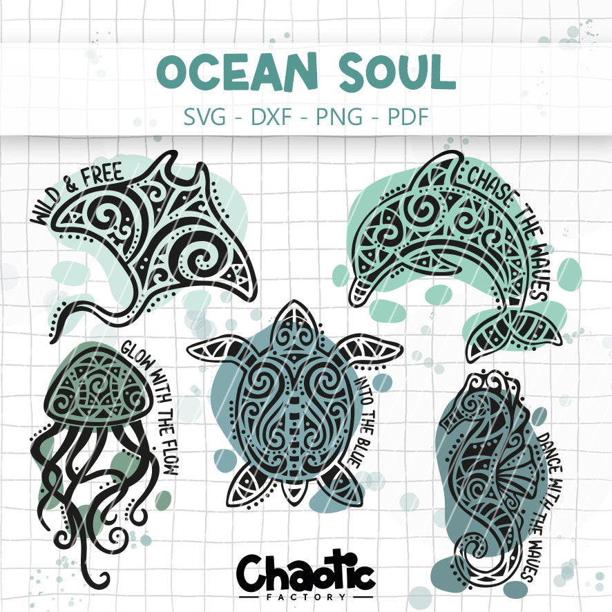Plotterdatei Ocean Soul