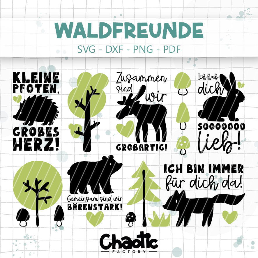 Plotterdatei Waldfreunde
