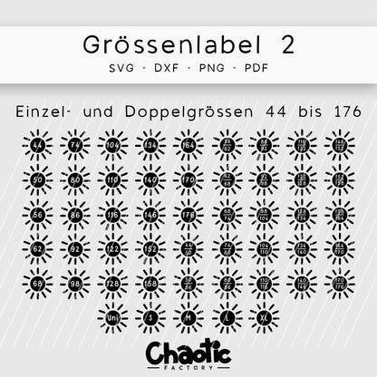 Plotterdatei Größenlabel 2