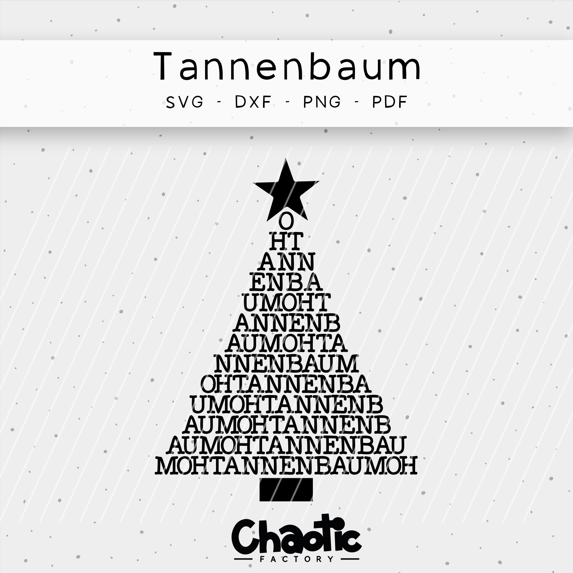Plotterdatei Tannenbaum