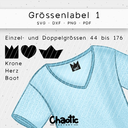 Plotterdatei Größenlabel 1