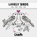 Plotterdatei Lovely Birds