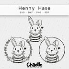 Plotterdatei Henny Hase