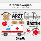Plotterdatei Krankenwagen