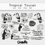 Plotterdatei Tropical Toucan
