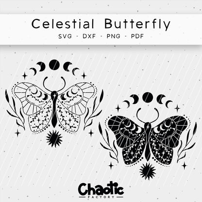 Plotterdatei Celestial Butterfly
