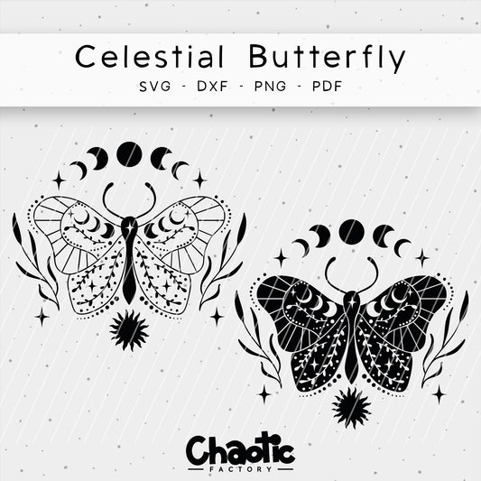 Plotterdatei Celestial Butterfly