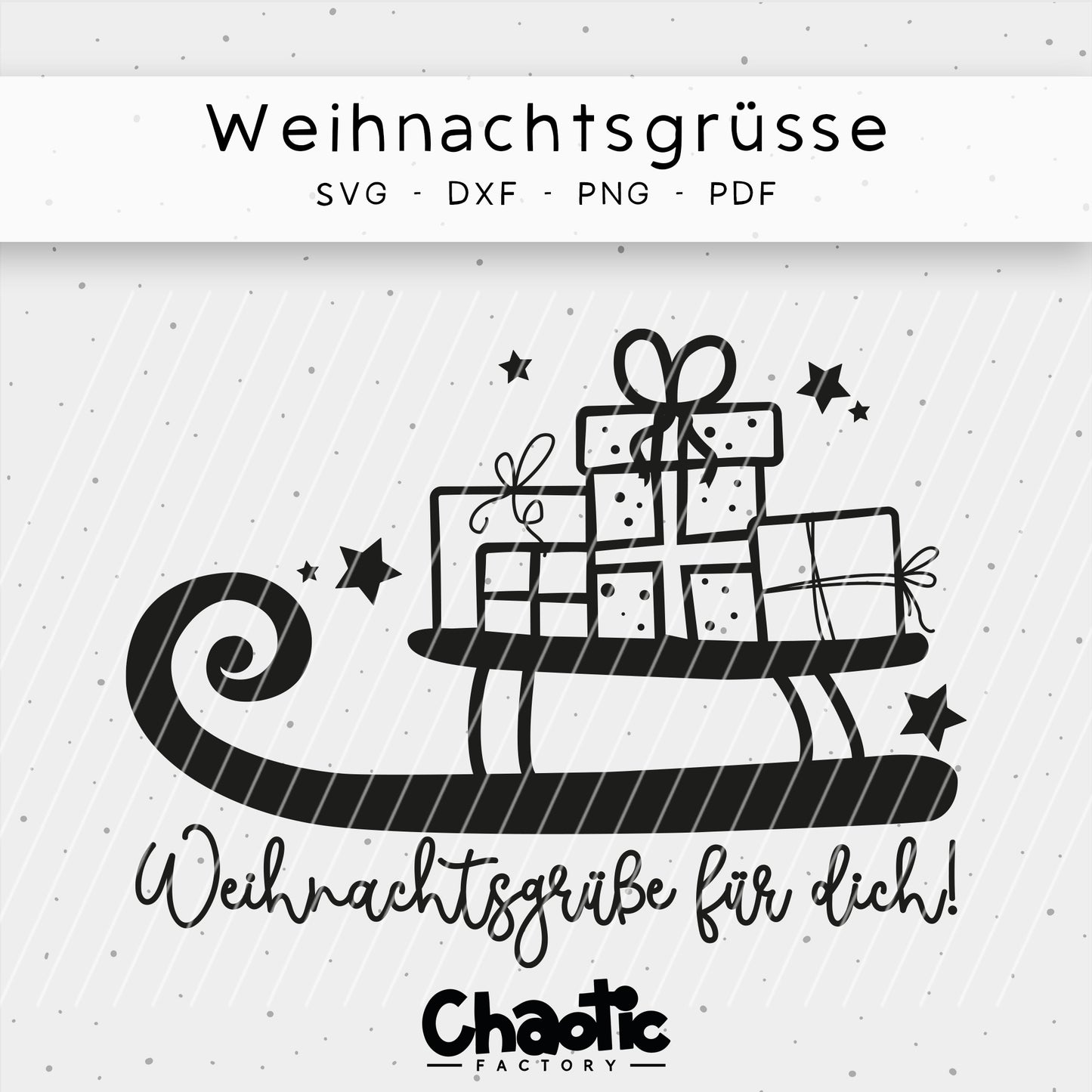 Plotterdatei Weihnachtsgrüße