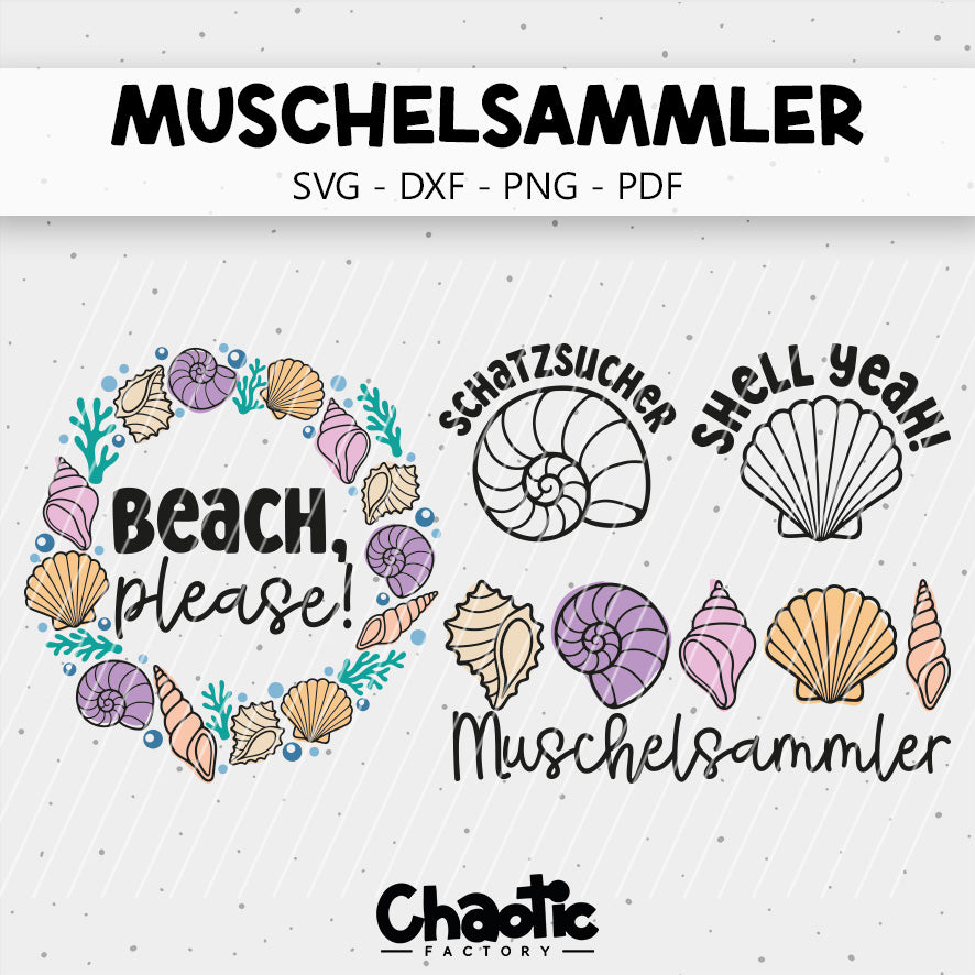 Plotterdatei Muschelsammler