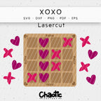 Lasercut XOXO