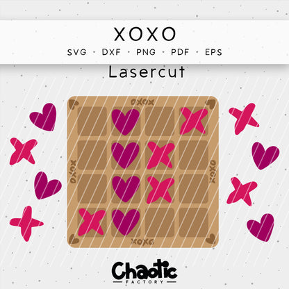Lasercut XOXO