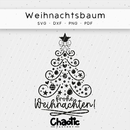 Plotterdatei Weihnachtsbaum