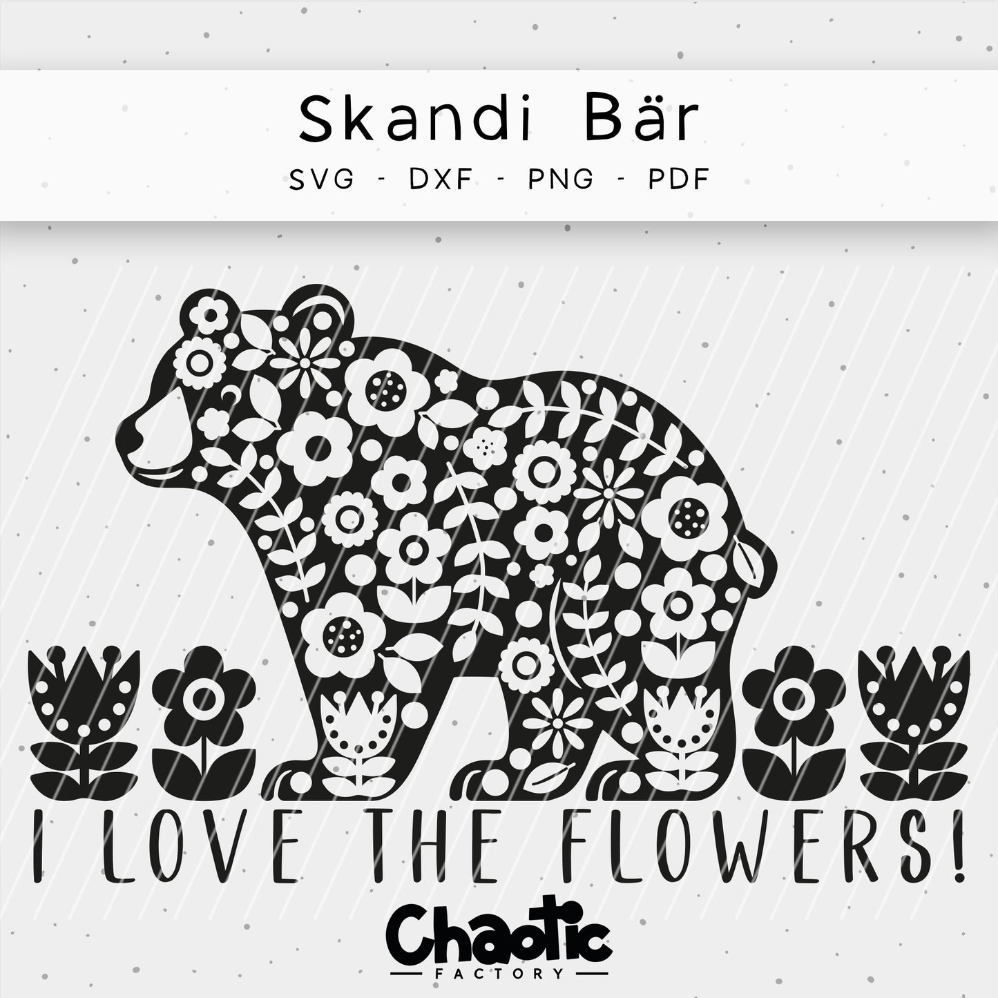 Plotterdatei Skandibär