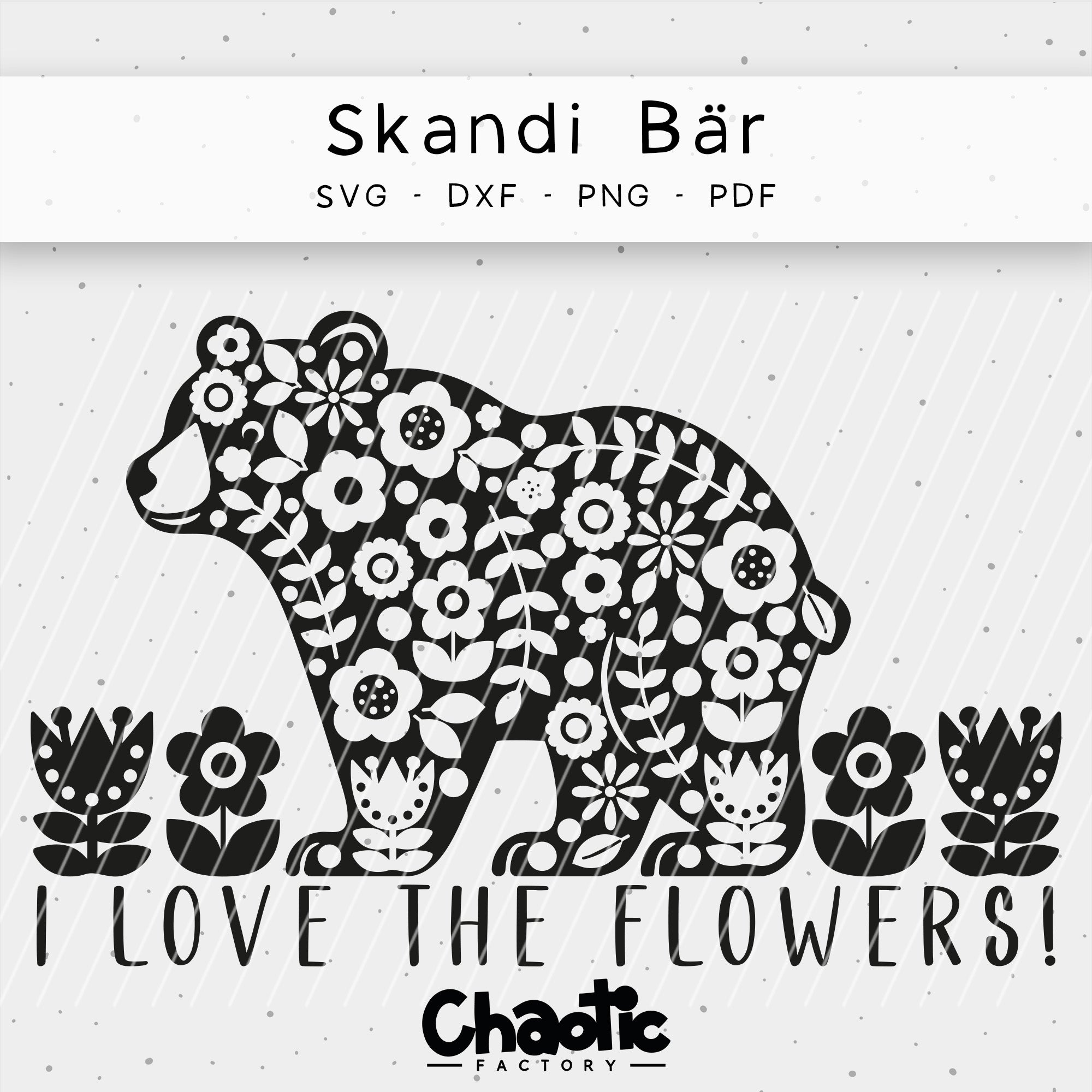 Plotterdatei Skandibär