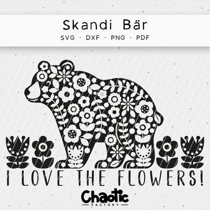 Plotterdatei Skandibär