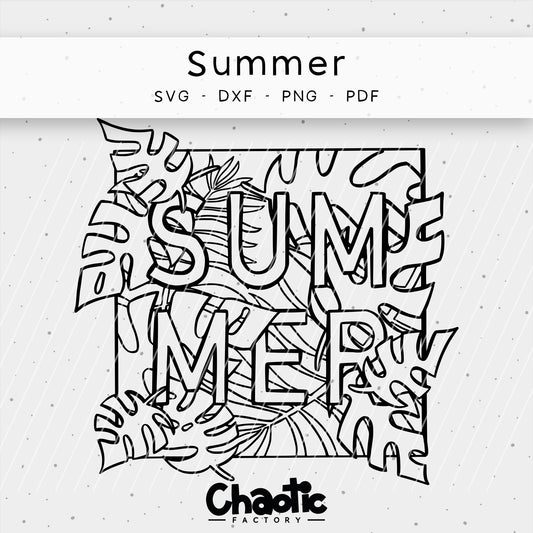 Plotterdatei Summer