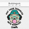 Plotterdatei Bubblegum