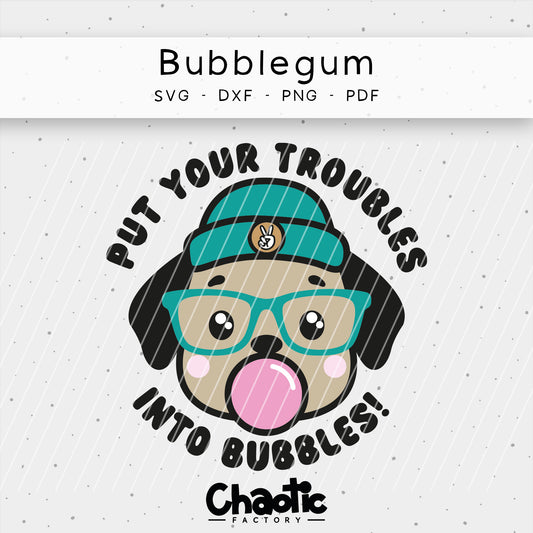 Plotterdatei Bubblegum