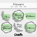Plotterdatei Flowers