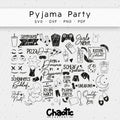 Plotterdatei Pyjama Party