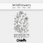 Plotterdatei Wildflowers