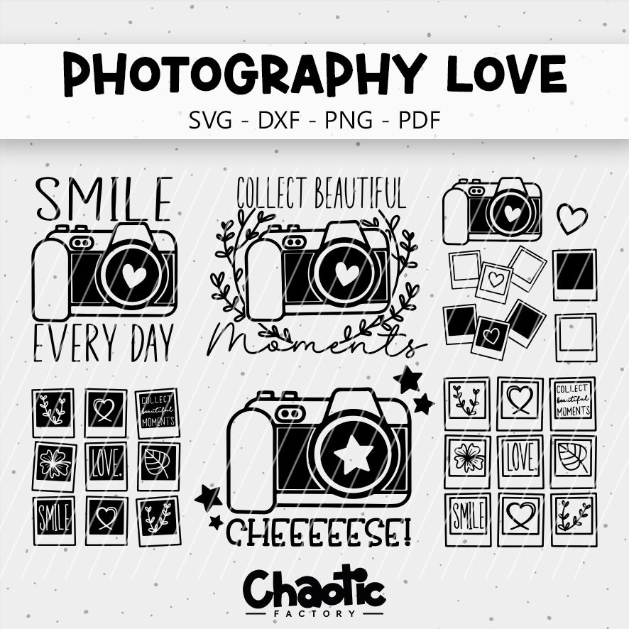 Plotterdatei Photography Love