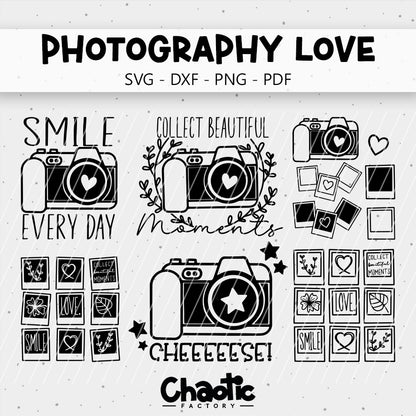 Plotterdatei Photography Love