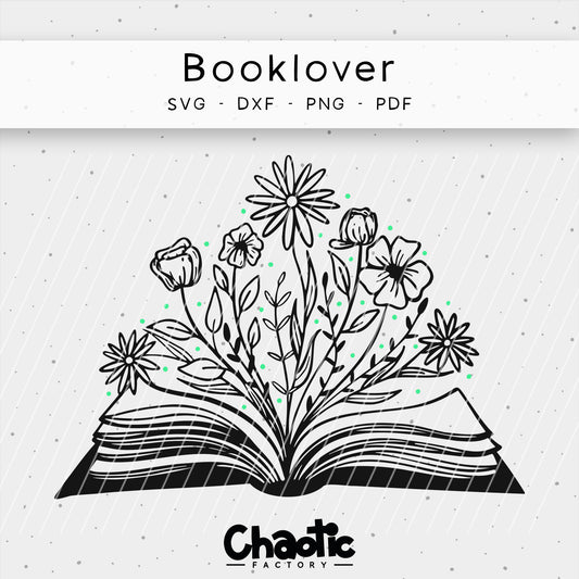 Plotterdatei Booklover