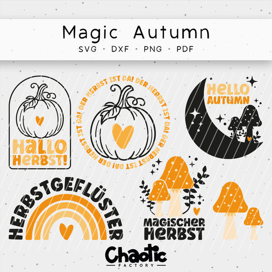 Plotterdatei Magic Autumn